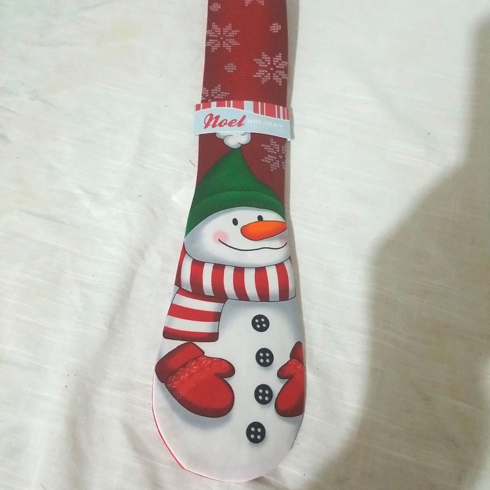Nwt mens snowman tie